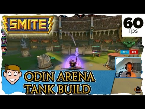 ODIN Gameplay German / Deutsch SMITE | TANK BUILD | ARENA | 2016 | #246
