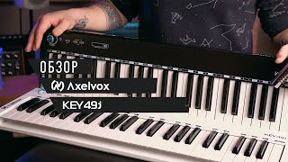 Video thumbnail for Обзор MIDI-клавиатуры Axelvox KEY49j by MPC DISTRIBUTION