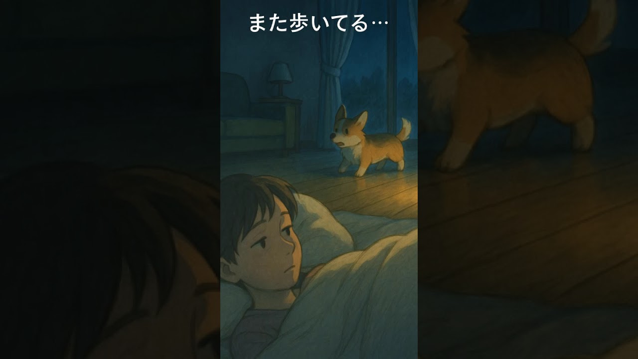 夜中にうろうろしちゃう