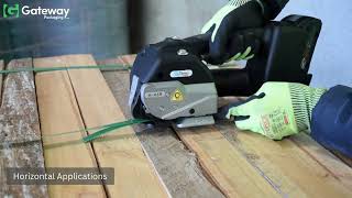 Tenso® TS-464 Battery Powered Strapping Tool video 1