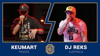 Vocal Scratching 🇫🇷 Keumart vs DJ Reks 🇦🇺 Beatbox Battle World Championship - Quarterfinal