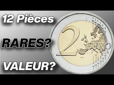 VALEUR de 12 Pièces RARES de 2 EURO Commémoratives