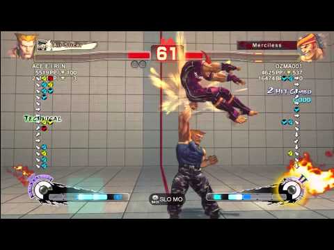 ACE EIRIN (Guile) vs OZMA001 (Adon) 1