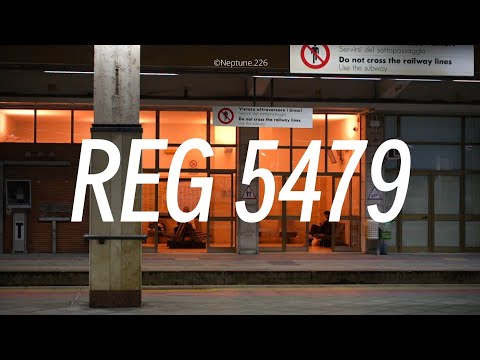 REG 5479: Night interval train from Lamezia Terme to Tropea.