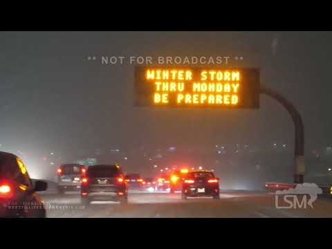 03-05-22 - Douglas County, CO - First Round of Weekend Snow