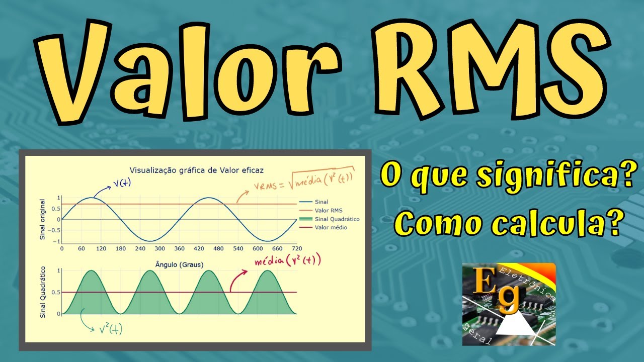 Valor Eficaz (RMS), o que significa e como é calculado.