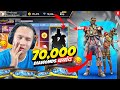 70000 Diamonds बर्बाद Waste On New B2K S07 Elite Pass Bundle Tonde Gamer Free Fire Max