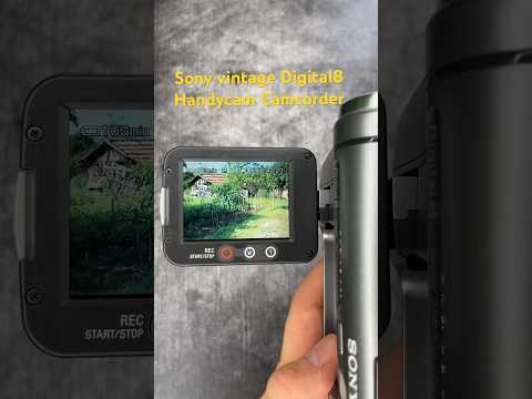Sony Handycam DCR-TRV270E Digital8 Camcorder video footage #camcorder #digital8  #handycam