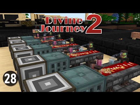 Divine Journey 2: Ep28 Blood Magic Alchemy Tables! Modded Minecraft
