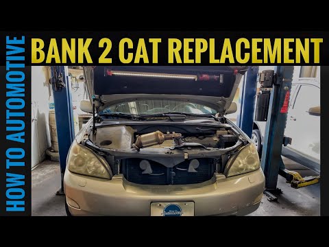 How To Replace The Bank 2 Catalytic Converter On A A 2004-2009 Lexus Rx330