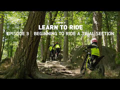 Triumph TXP Aprende a pilotar | Episodio 3 | Primeros pasos en una sección de trial