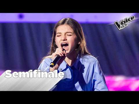 Serena thrills with Whitney Houston's "Run to You" | The Voice Kids Italy Semifinal