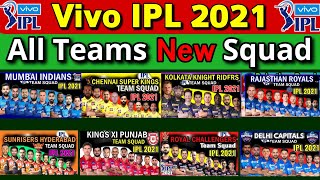 IPL 2021 All Teams Final Squad | CSK, KKR, RCB, RR, MI, DC, SRH, PK Full & Final Squad IPL 2021 |