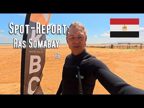 Spot Report: Ras Soma, KBC Station, kitesurfing spot with upgraded wing foil station Steigenberge...