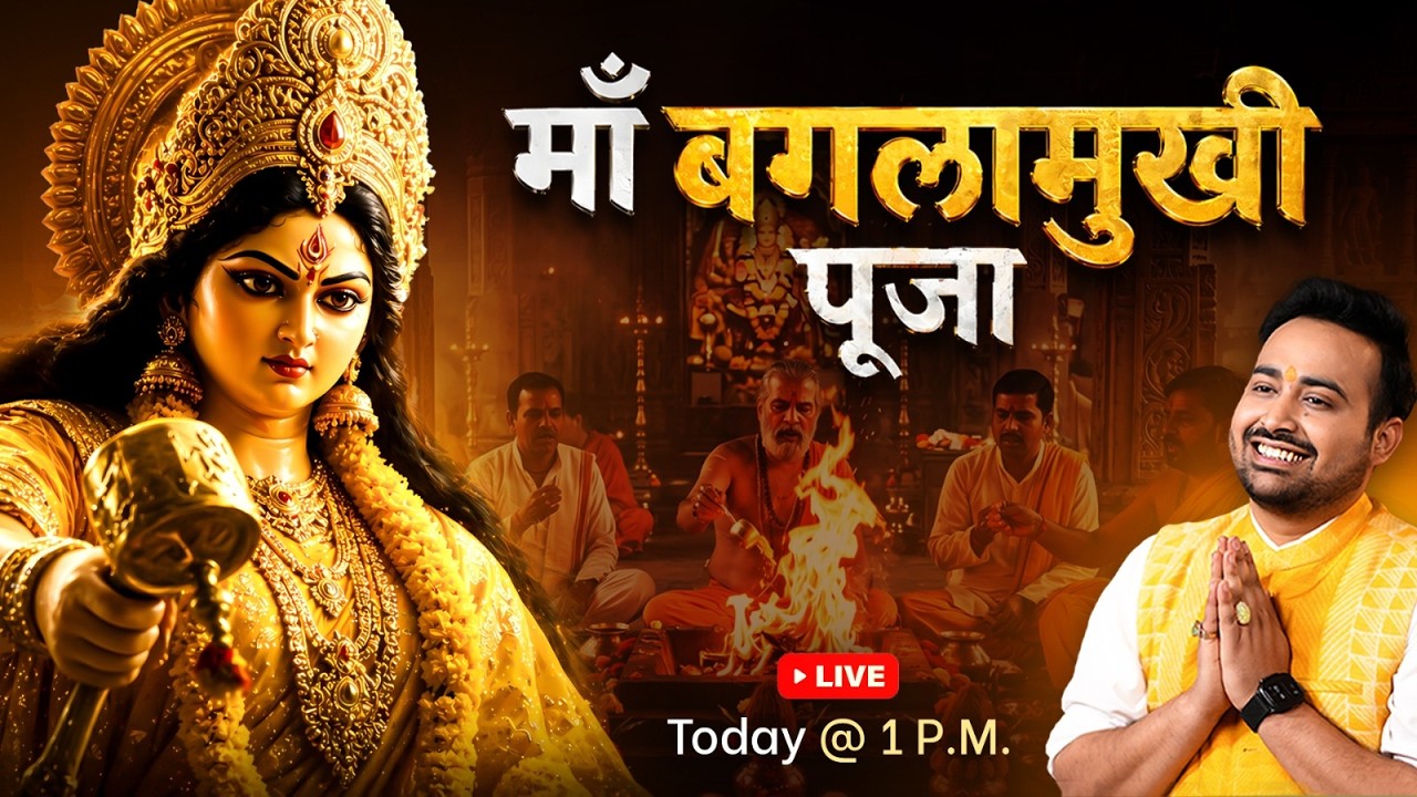 Maa Baglamukhi  Puja🙏 | Maa Baglamukhi Jayanti Special Puja by Astro Arun Pandit