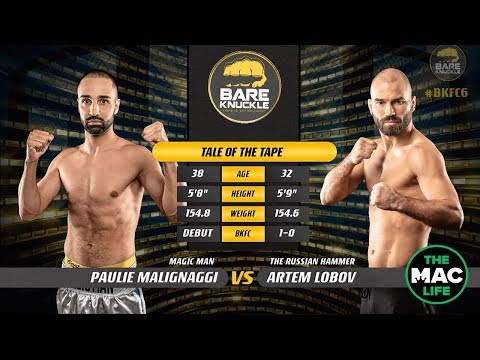 FULL FIGHT: Artem Lobov vs. Paulie Malignaggi | Bare Knuckle FC 6