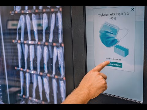 BRW - Covid-19 Spiralautomat - Aufstellen, einstecken und los geht’s - Hands-on-Video (Deutsch)