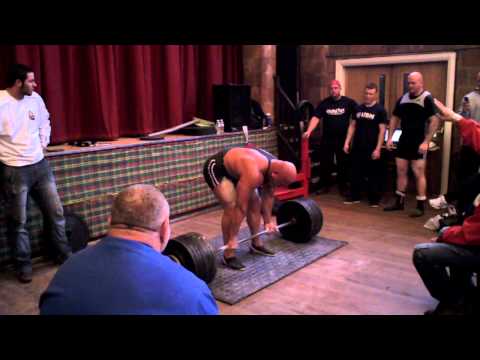 Lee Marshall 335kg deadlift GPC raw world record