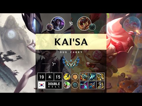 Kai'Sa ADC vs Ziggs - KR Challenger Patch 14.12