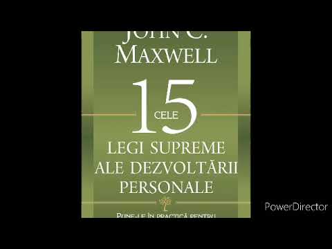John Maxwell | Cele 15 legi supreme ale dezvoltării personale | Legea 4 | Partea 1