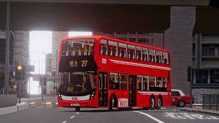 Download lagu OMSI 2 [✈️聲Voith] KMB 27 順天↺旺角 | 3ATENU202 VR6791 mp3