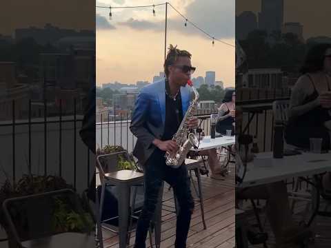 The Sax Experience on a Rooftop #saxophone #sax #saxplayer
