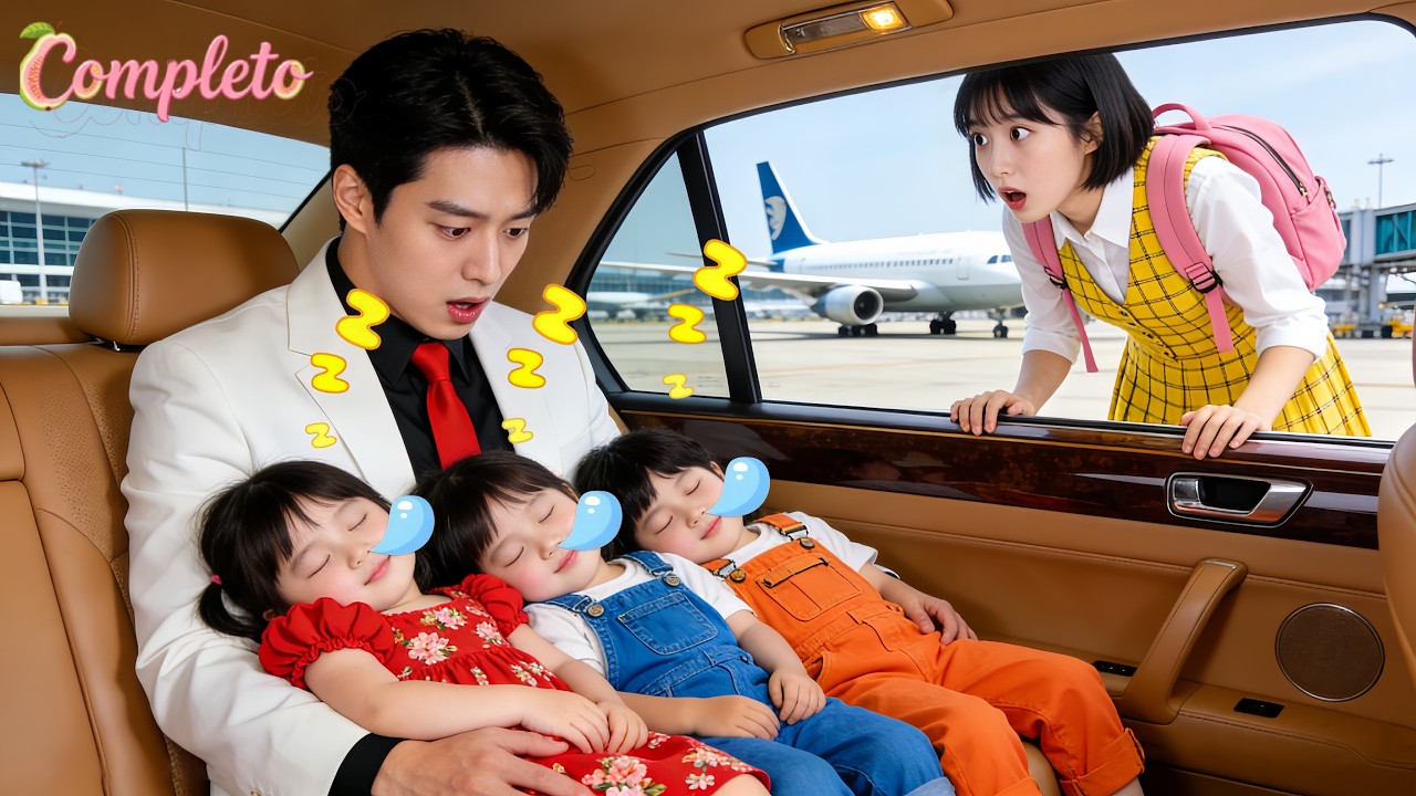 3 Crianças Acidentalmente Entram Em Carro & Dormem Abraçadas A Estranho—Sem Saber Que É CEO Pai!