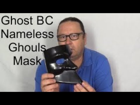 Ghost BC Original Nameless Ghouls Vacuform Mask - By Trick or Treat Studios - Review