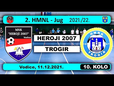 2. HMNL Jug, 10.: HEROJI 2007 - TROGIR  2:7, 11.12.2021.