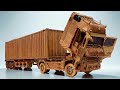 2023 Mercedes Benz Actros Tractor Truck Made Of The Beautiful Wood By Skilful Vietnamese Carpenters