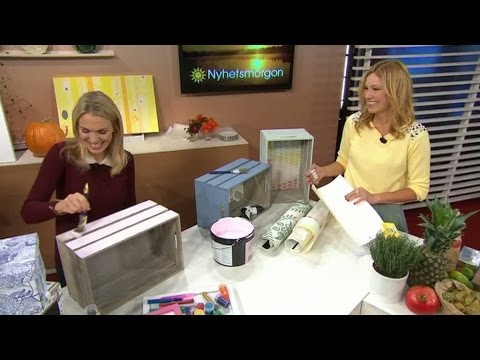 Fixa snyggt i barnrummet -  tillsammans med barnen! - Nyhetsmorgon (TV4)