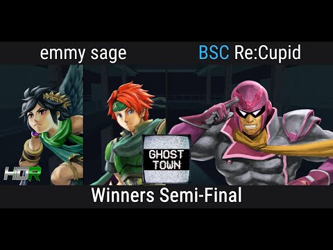 emmy sage (Roy, Dark Pit) VS BSC | Re:Cupid (Falcon) | Ghost Town 2 - Winners Semis