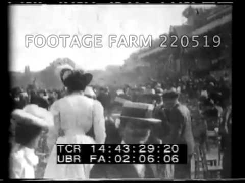 Paris 1900 World's Fair, Military Review - 220519 26 | Footage Farm