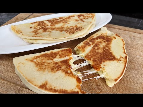 Cheese Manakish | Arabic Breakfast Bread with Cheese