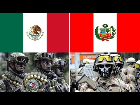 Mexico vs Peru in Military Power.