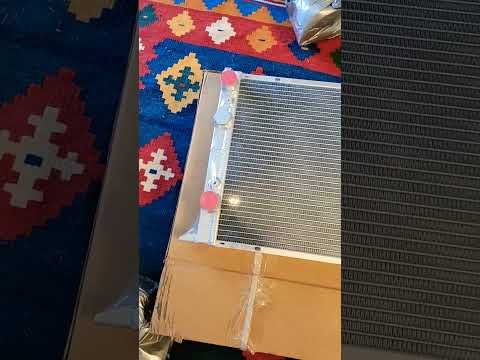 New aluminum radiator for the VR6
