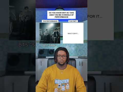 Do You Know How He Take Away His Camera In Middle Of Performance: BTS \SWIM\ #shorts #BTS #music