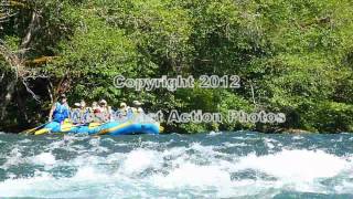 preview picture of video '6-16-2012 McKenzie River Adventures Raft at Desserts Rapids'