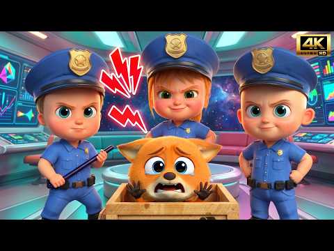 Funny Police Ship Adventure 🚔⛴️ Brave Rescue Plan | Kiddy Cops Junior