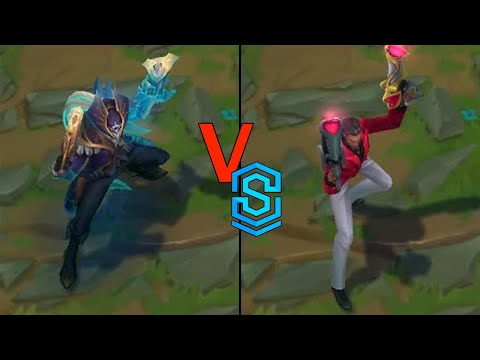 Sunken Shadows Lucian VS Heartseeker Lucian