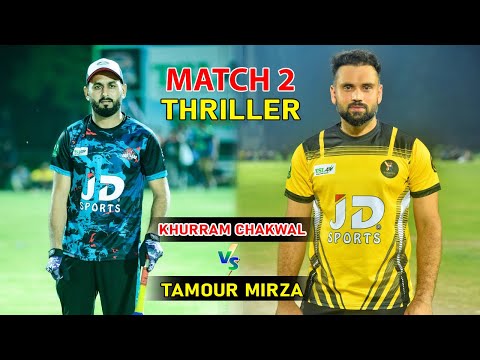 Best Of Three 2ND MATCH | TSL 4 | TAMOUR MIRZA VS KHURRAM CHAKWAL | TAPE BALL SUPER LEAGUE 2025