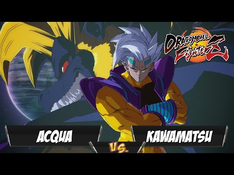 Acqua(Ginyu/GT Goku/Super Baby 2) Fights Kawamatsu(SSGSS Vegito/Super Baby 2/Tien)[DBFZ PS4]