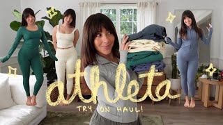 athleta haul! does it rival lululemon!!
