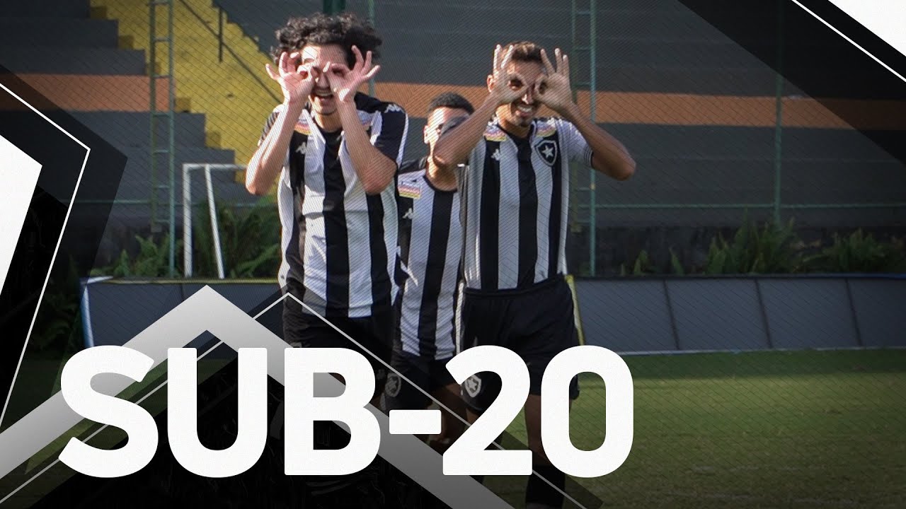 Juninho explica assistência de trivela, e Matheus Nascimento elogia meia do sub-20 do Botafogo: ‘Muito craque’