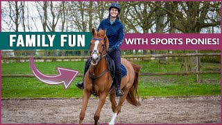 Equestrian Rides the Danish Sport Pony