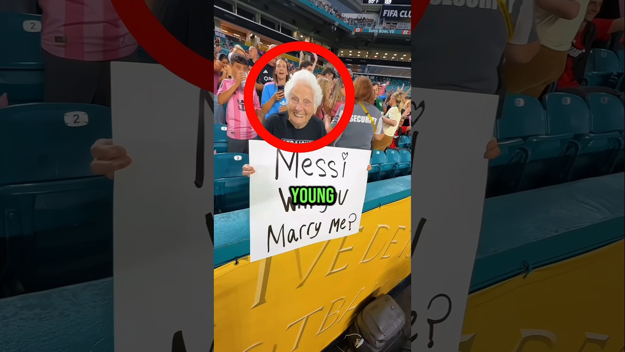 She Proposed to Messi #shorts