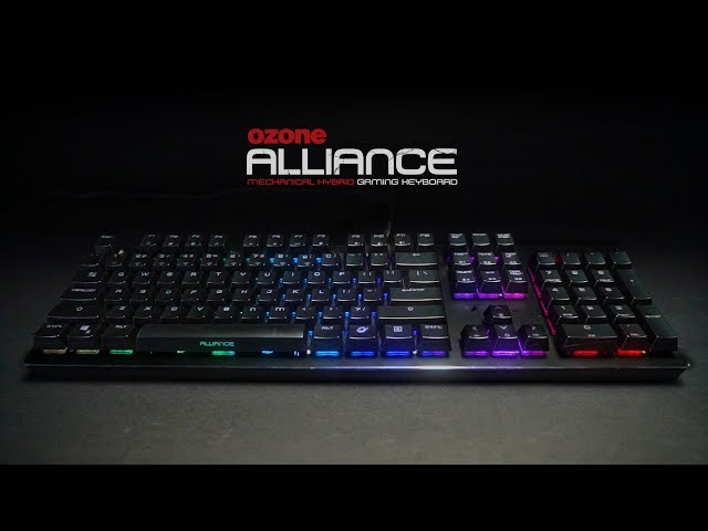 Clavier de jeu rétroéclairé Ozone Alliance video