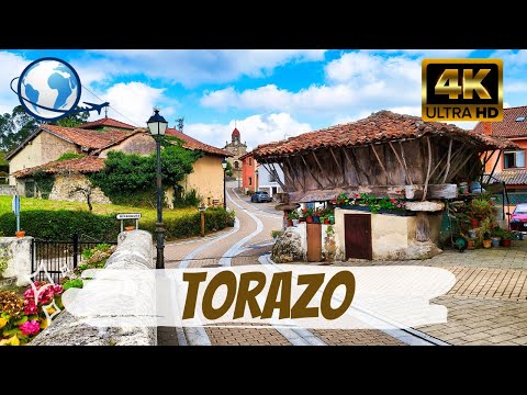 WHAT TO SEE IN TORAZO, Asturias 4K - One of the most beautiful towns in Spain