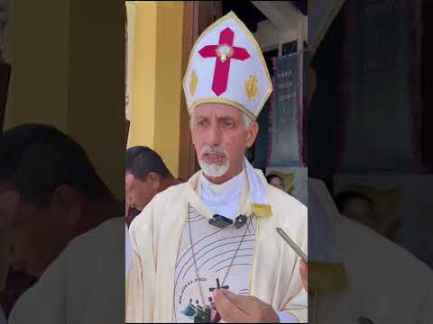 Fiesta en honor a María Auxiliadora en Amazonas, palabras de Monseñor Jonny Reyes #mariaauxiliadora
