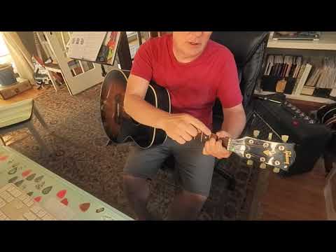 Johnny Cash Hank Williams Style Picking and Strumming